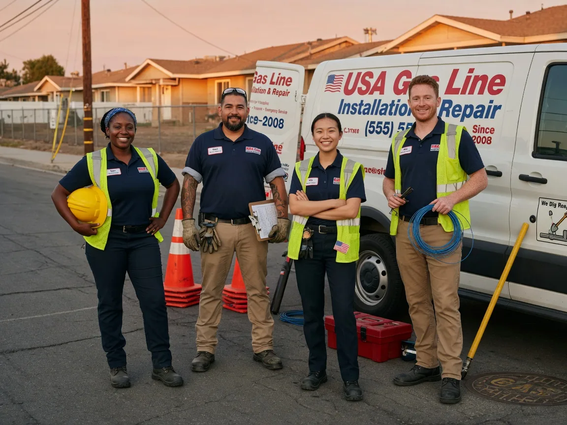 Gas Line Installation company in Leigh, NE